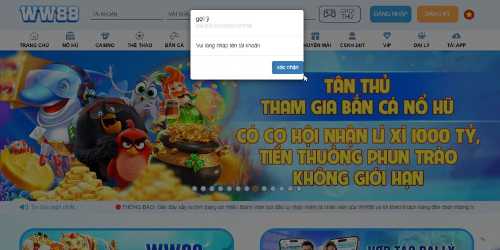 Kho game khám phá khi đăng nhập WW88